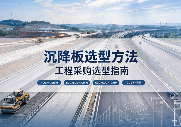 广汉沉降板选择方法