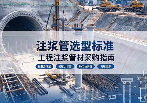 广汉注浆管选型标准